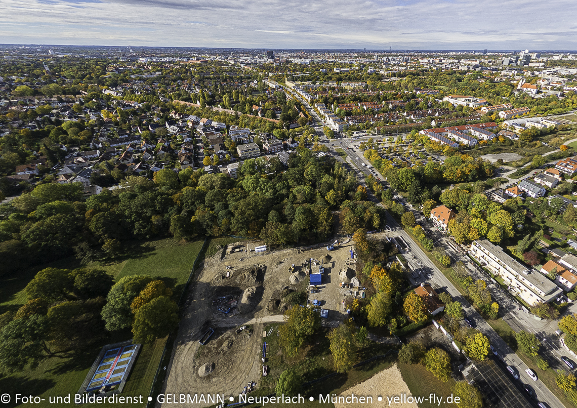 25.10.2023 - Baustelle Geothermie-Bohrung in Neuperlach und Berg am Laim