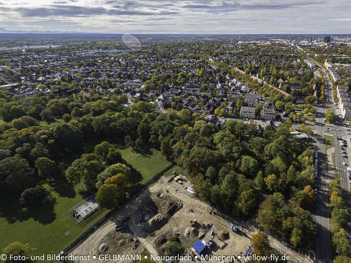 25.10.2023 - Baustelle Geothermie-Bohrung in Neuperlach und Berg am Laim