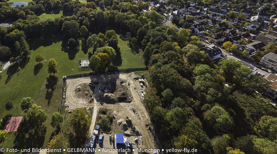 25.10.2023 - Baustelle Geothermie-Bohrung in Neuperlach und Berg am Laim