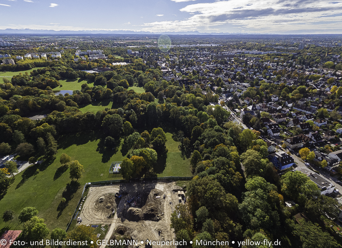 25.10.2023 - Baustelle Geothermie-Bohrung in Neuperlach und Berg am Laim