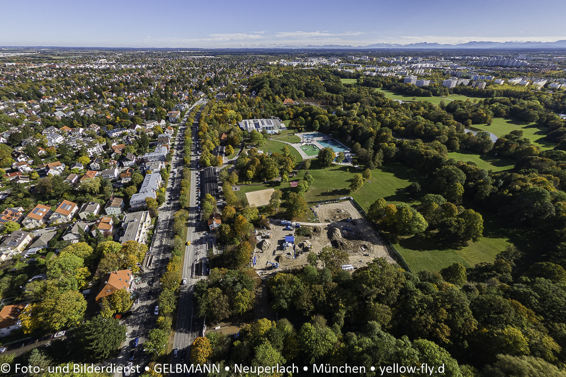 25.10.2023 - Baustelle Geothermie-Bohrung in Neuperlach und Berg am Laim