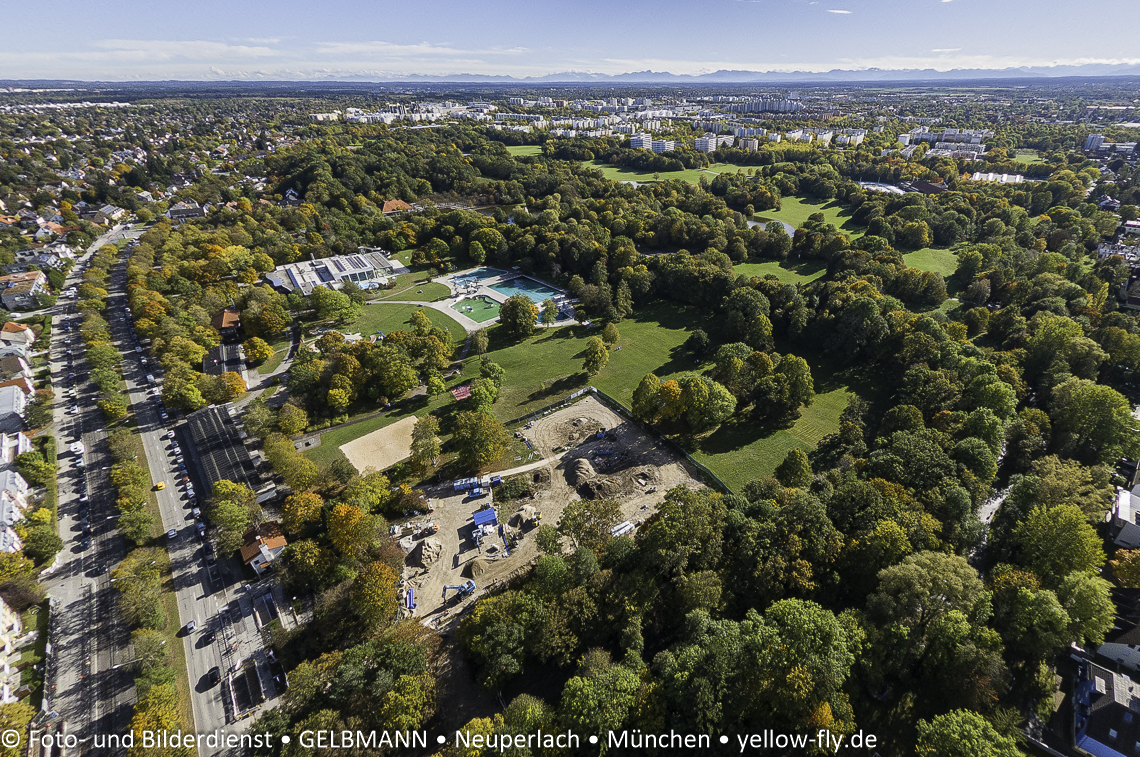 25.10.2023 - Baustelle Geothermie-Bohrung in Neuperlach und Berg am Laim