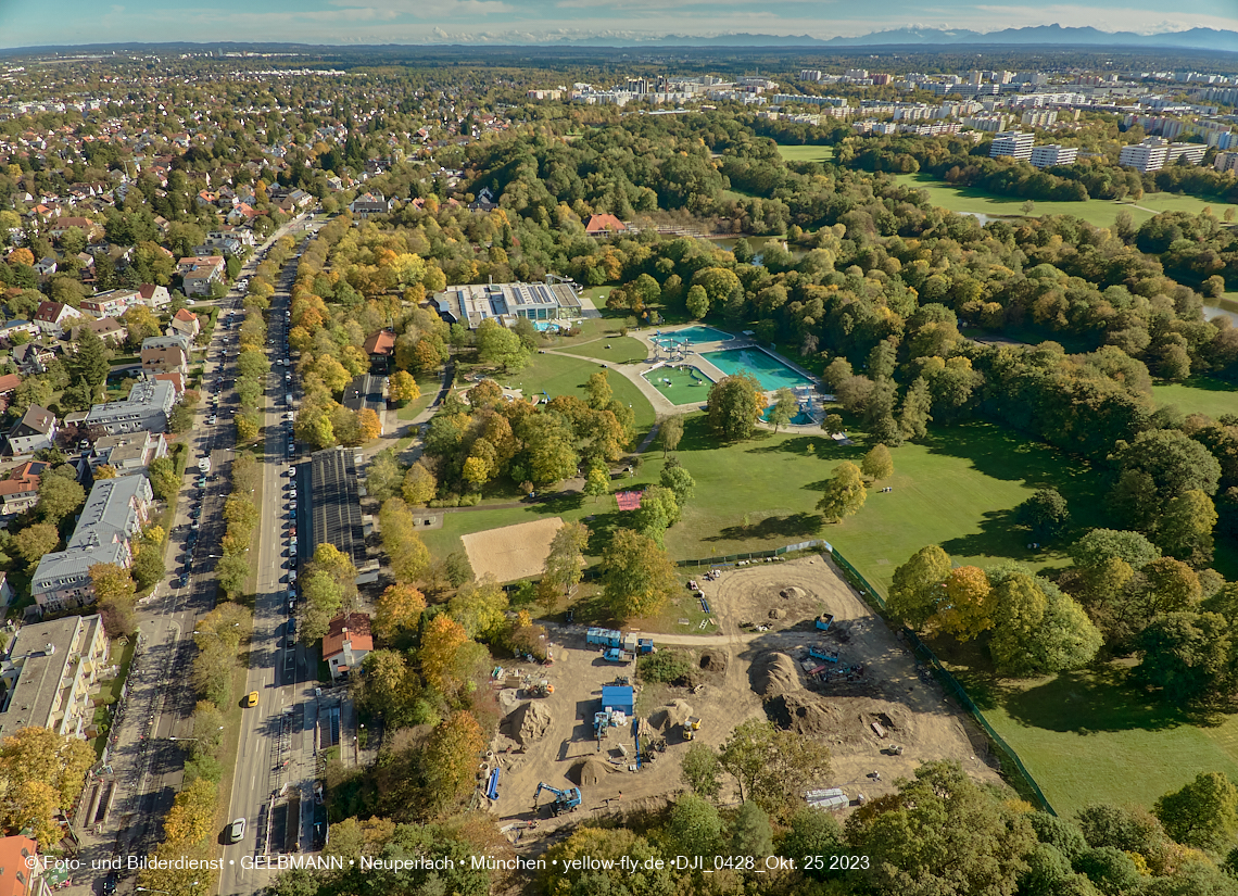 25.10.2023 - Baustelle Geothermie-Bohrung in Neuperlach und Berg am Laim
