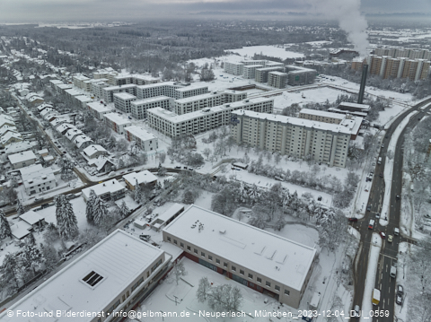 04.12.2023 - Baustelle  Alexisquartier in Neuperlach 04.12.2023 - Baustelle  Alexisquartier in Neuperlach