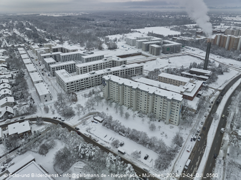 04.12.2023 - Baustelle  Alexisquartier in Neuperlach 04.12.2023 - Baustelle  Alexisquartier in Neuperlach