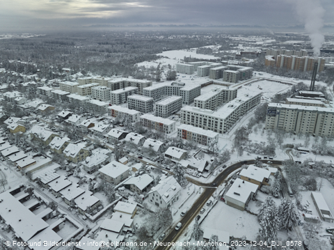 04.12.2023 - Baustelle  Alexisquartier in Neuperlach 04.12.2023 - Baustelle  Alexisquartier in Neuperlach