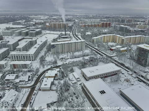 04.12.2023 - Baustelle  Alexisquartier in Neuperlach 04.12.2023 - Baustelle  Alexisquartier in Neuperlach