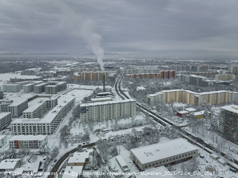 04.12.2023 - Baustelle  Alexisquartier in Neuperlach 04.12.2023 - Baustelle  Alexisquartier in Neuperlach