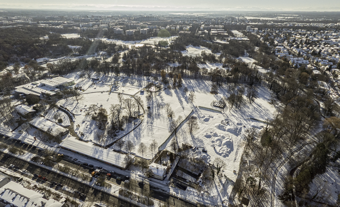 06.12.2021 - Geothermie Baustelle in Berg-am-Laim und Neuperlach