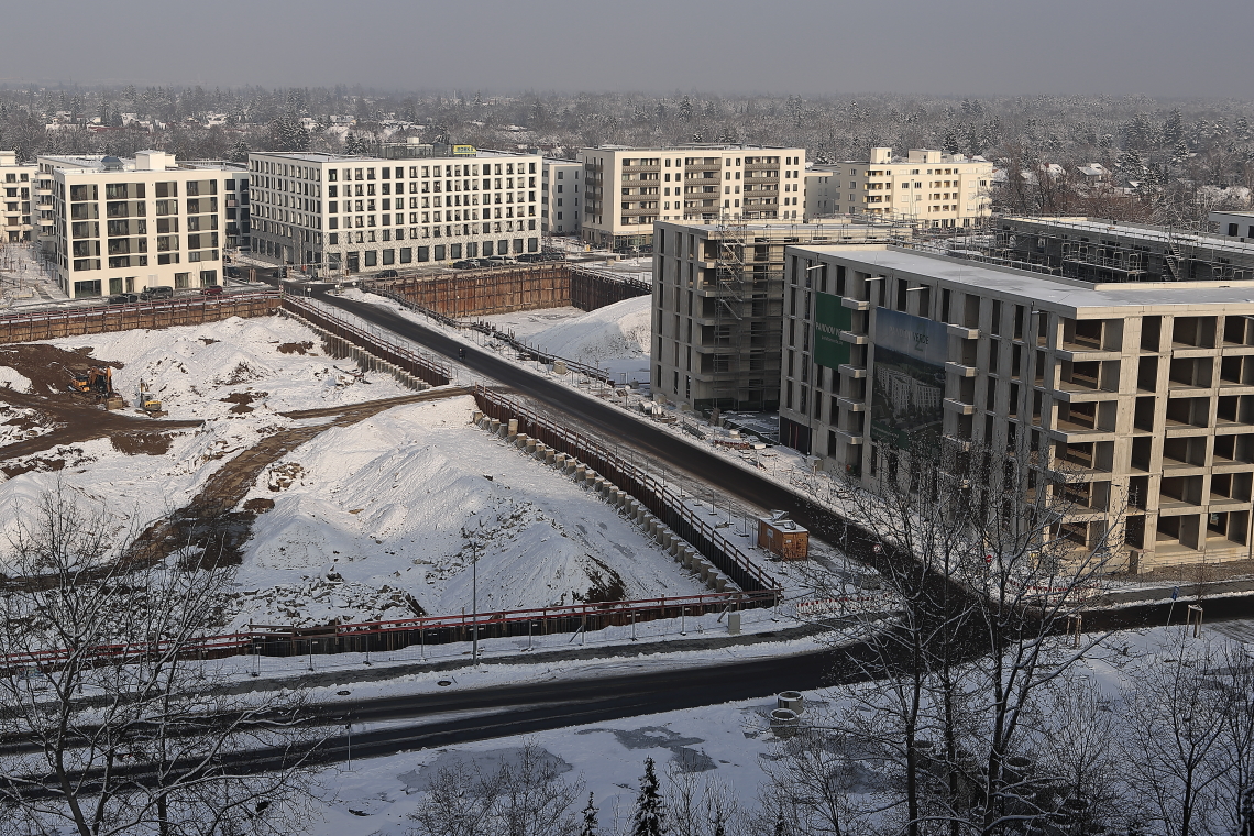 12.01.2024 -Alexisquartier und Pandion Verde in Neuperlach