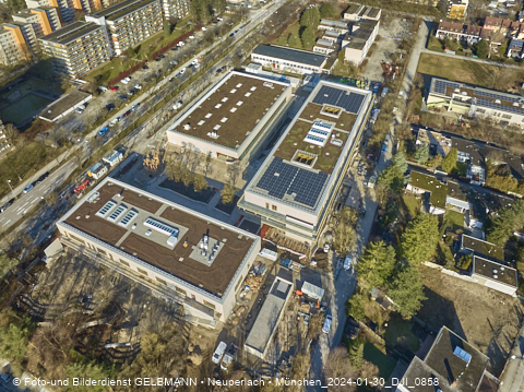 30.01.2024 - Baustelle zur Grundschule am Karl-Marx-Ring in Neuperlach