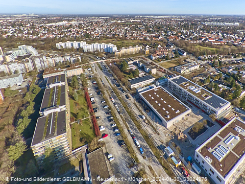 30.01.2024 - Baustelle zur Grundschule am Karl-Marx-Ring in Neuperlach