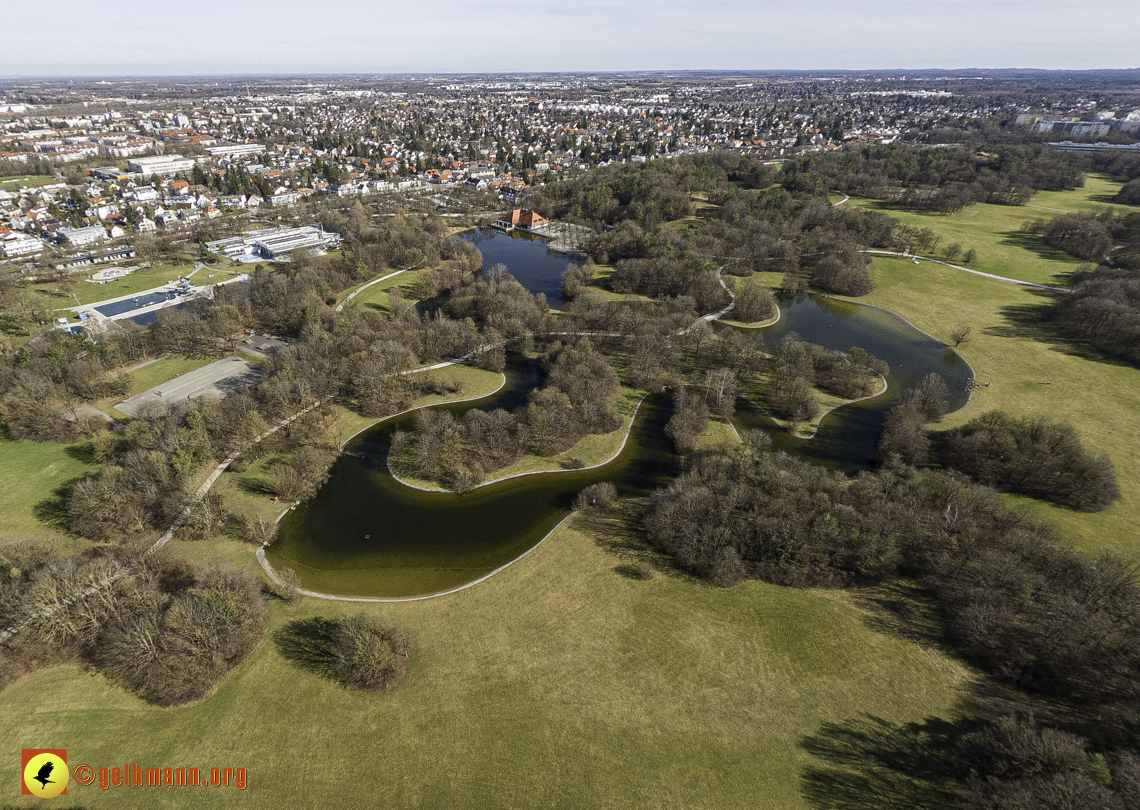 15.02.2024 - der Ostpark mit Umgebung in Neuperlach