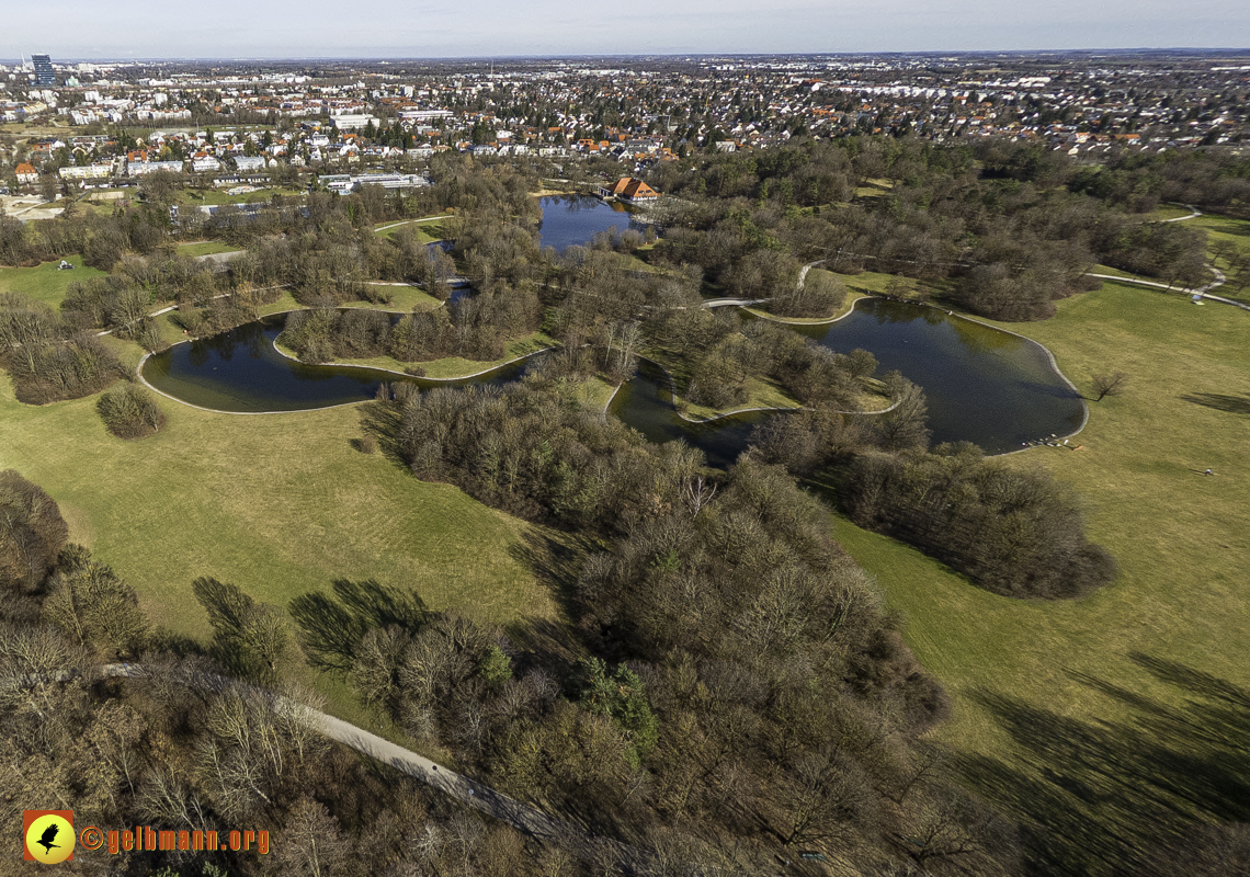 15.02.2024 - der Ostpark mit Umgebung in Neuperlach