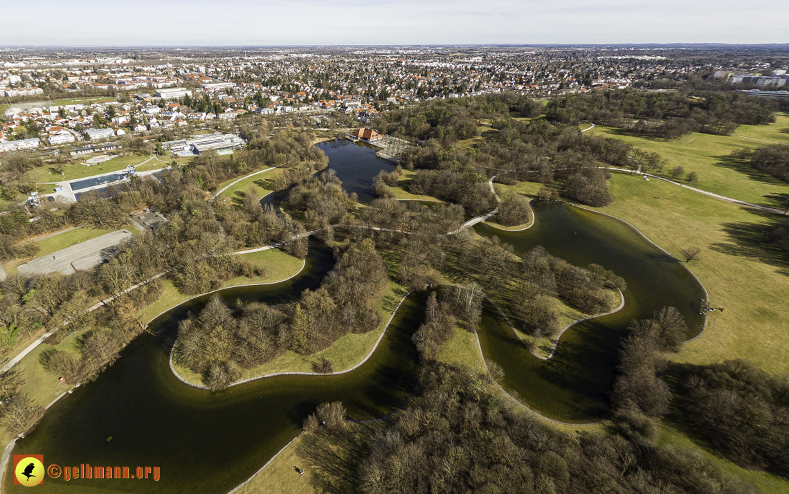 15.02.2024 - der Ostpark mit Umgebung in Neuperlach
