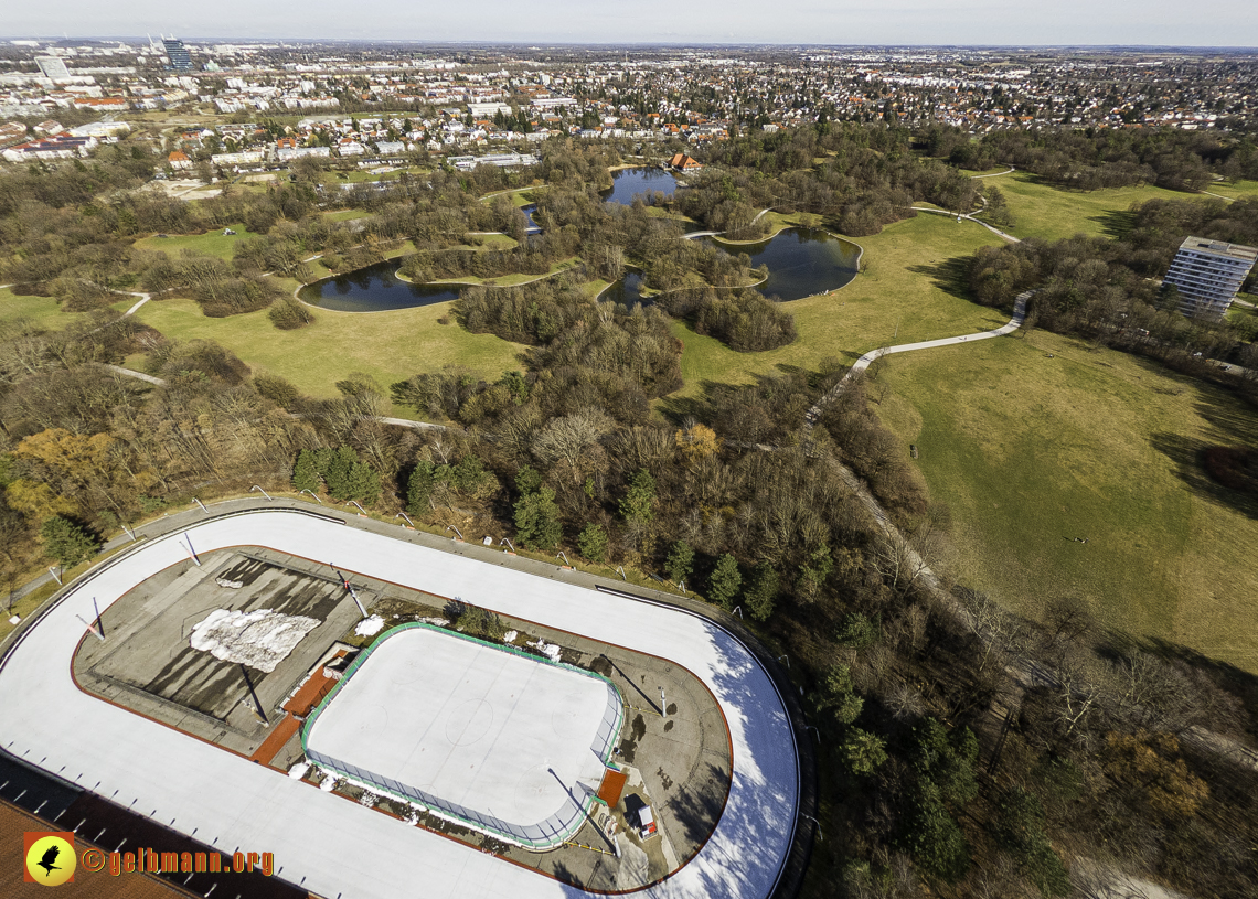 15.02.2024 - der Ostpark mit Umgebung in Neuperlach