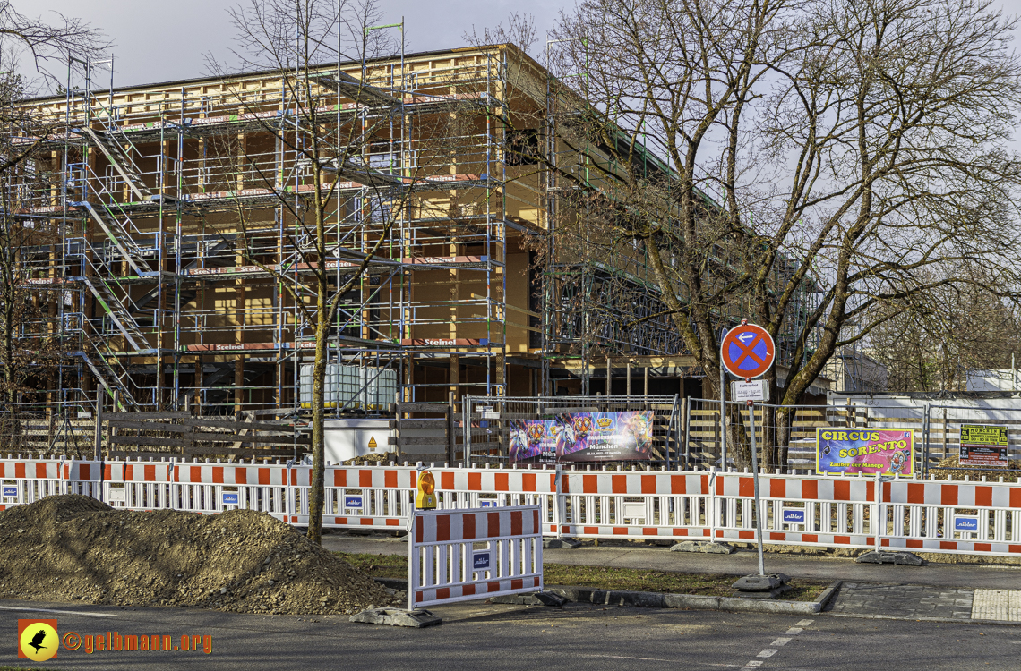 03.03.2024 - Baustelle Haus für Kinder in Neuperlach
