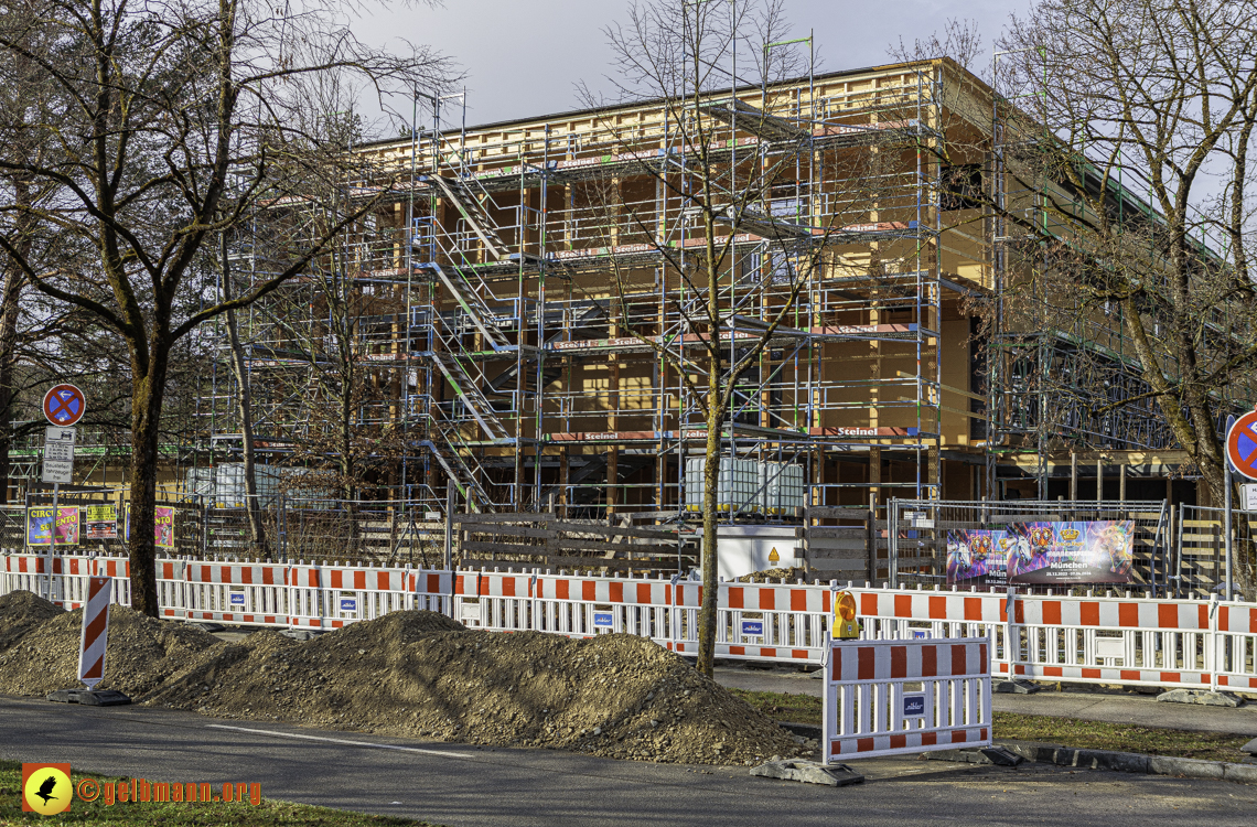 03.03.2024 - Baustelle Haus für Kinder in Neuperlach