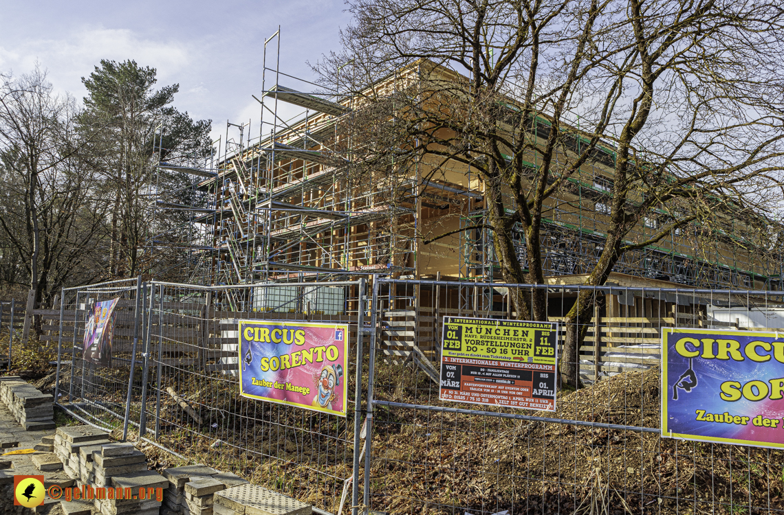 03.03.2024 - Baustelle Haus für Kinder in Neuperlach