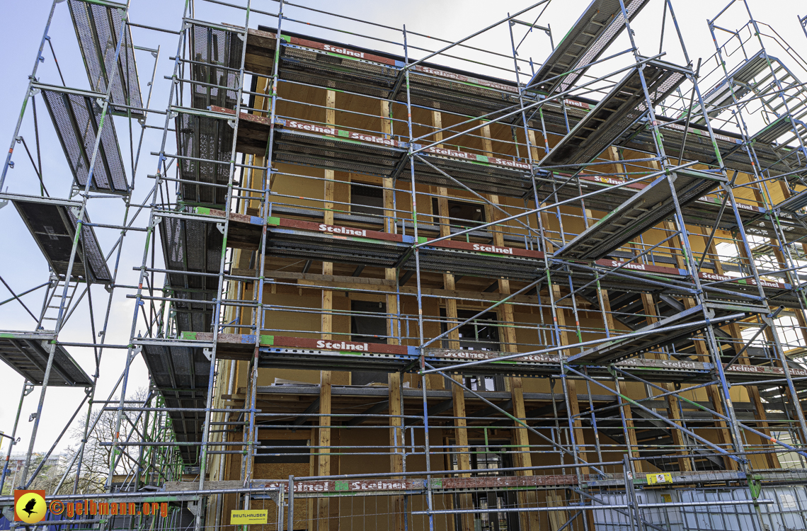 03.03.2024 - Baustelle Haus für Kinder in Neuperlach