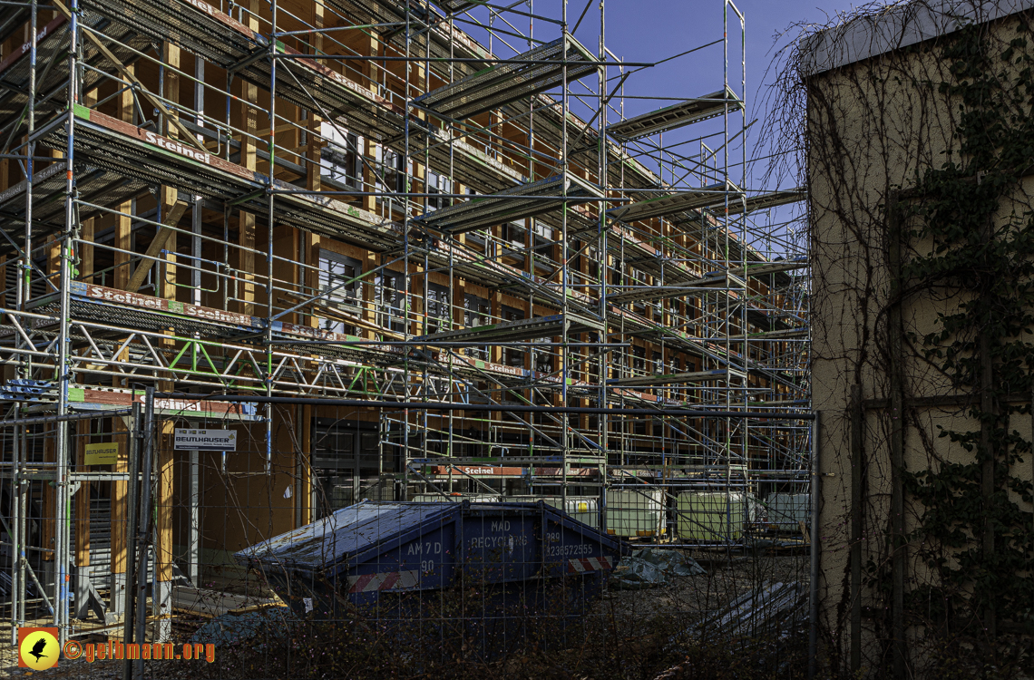 03.03.2024 - Baustelle Haus für Kinder in Neuperlach