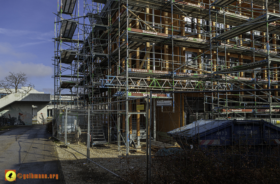 03.03.2024 - Baustelle Haus für Kinder in Neuperlach