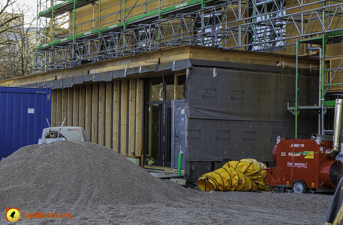 03.03.2024 - Baustelle Haus für Kinder in Neuperlach