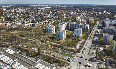 20.03.2024 - Baustelle Karl-Marx-Ring 11-21 in Neuperlach