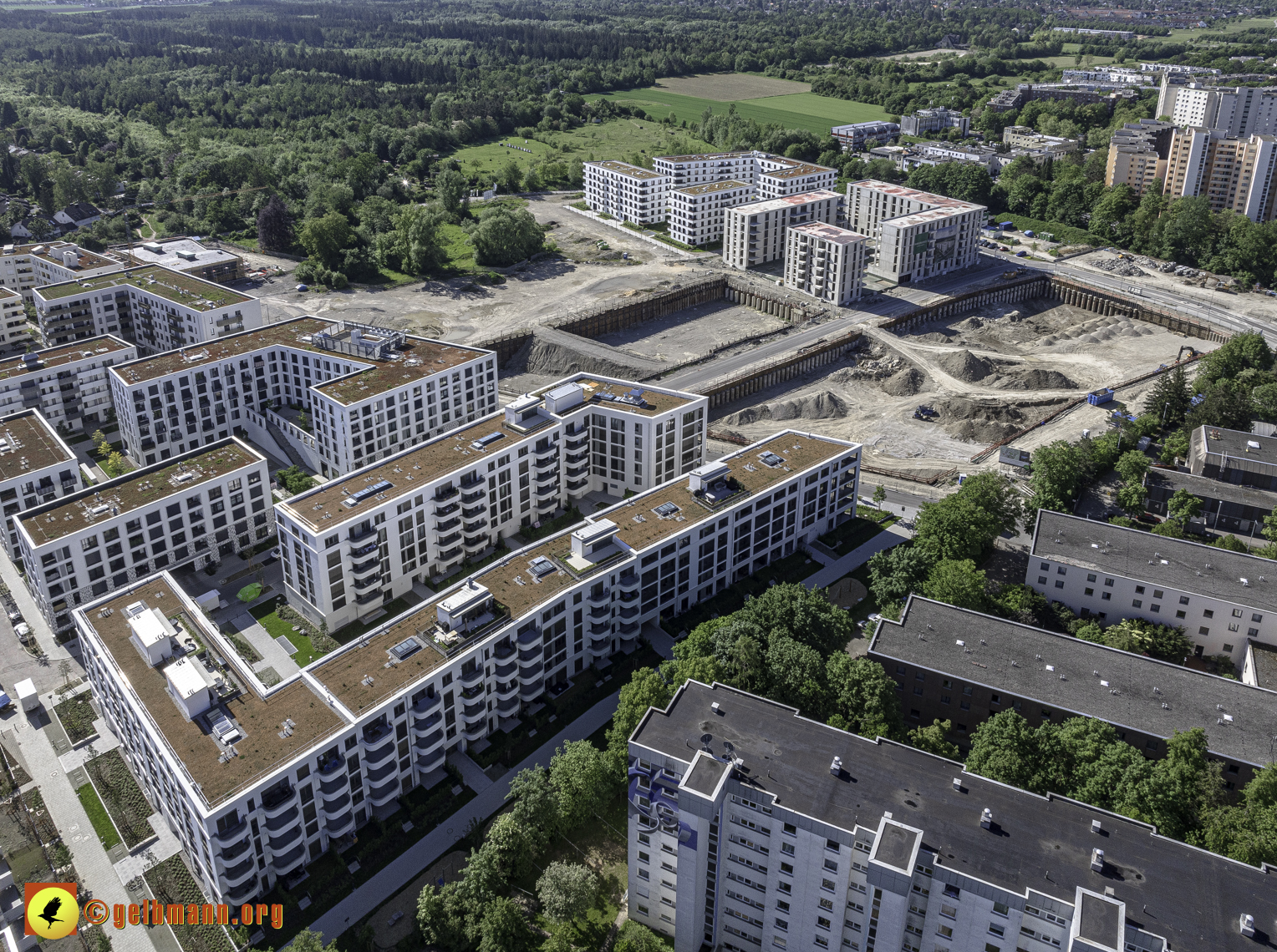 14.05.2024 - DEMOS-Baustelle und BayernHeim-Baustelle Alexisquartier in Neuperlach 14.05.2024 - DEMOS-Baustelle und BayernHeim-Baustelle Alexisquartier in Neuperlach