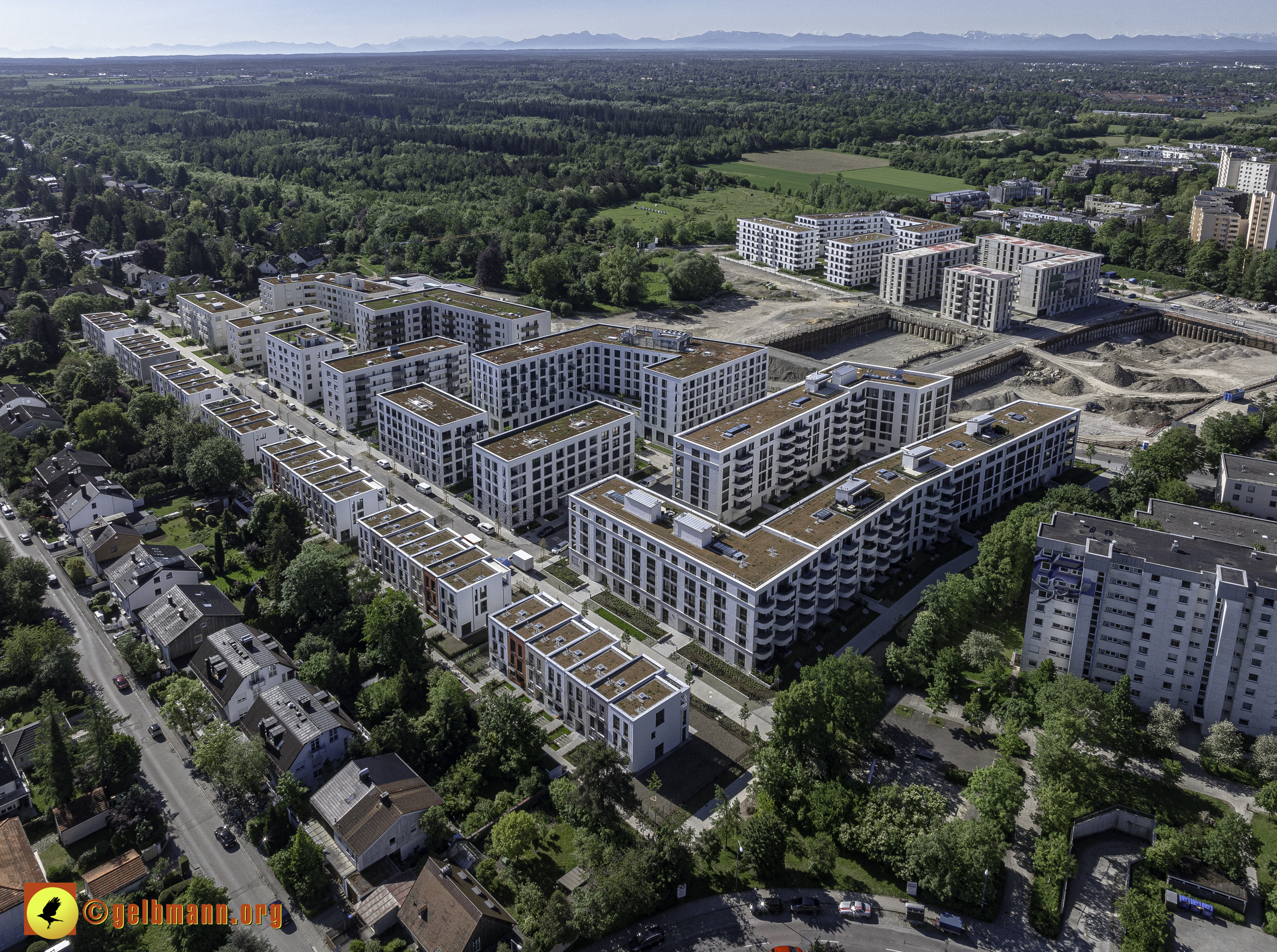 22.02.2024 - Baustelle Alexisquartier in Neuperlach 22.02.2024 - Baustelle Alexisquartier in Neuperlach