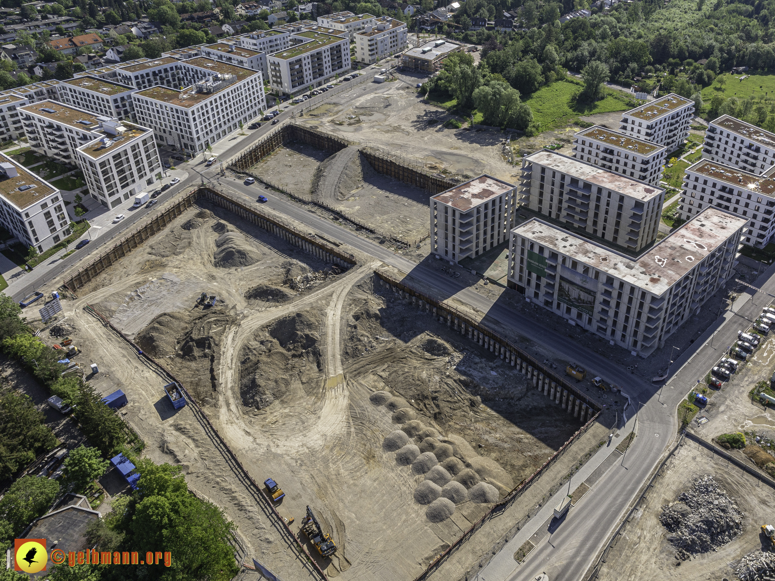 14.05.2024 - DEMOS Baustelle in Neuperlach das Alexisquartier und Pandion Verde 14.05.2024 - DEMOS Baustelle in Neuperlach das Alexisquartier und Pandion Verde