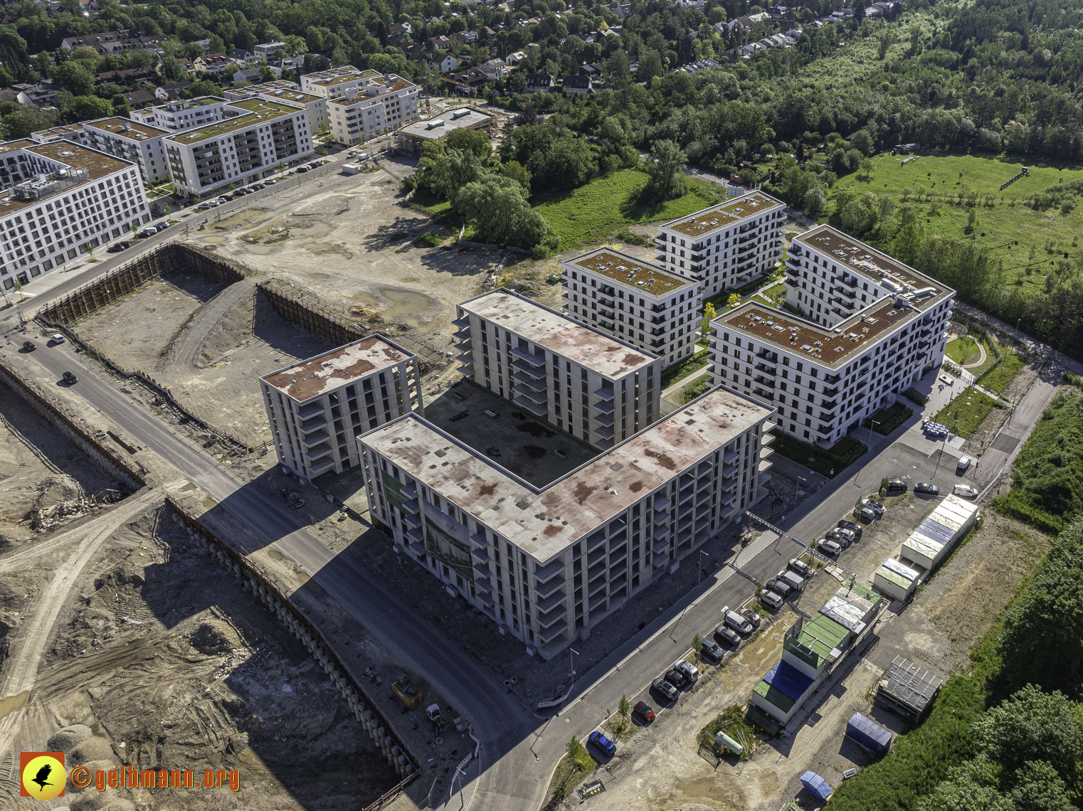 14.05.2024 - DEMOS Baustelle in Neuperlach das Alexisquartier und Pandion Verde 14.05.2024 - DEMOS Baustelle in Neuperlach das Alexisquartier und Pandion Verde