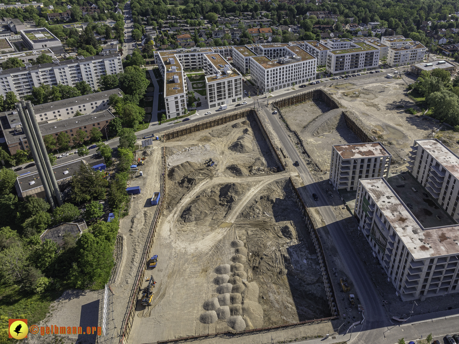 14.05.2024 - DEMOS Baustelle in Neuperlach das Alexisquartier und Pandion Verde 14.05.2024 - DEMOS Baustelle in Neuperlach das Alexisquartier und Pandion Verde