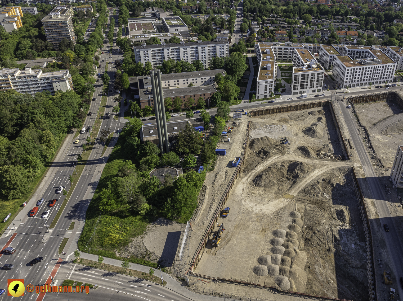 14.05.2024 - DEMOS Baustelle in Neuperlach das Alexisquartier und Pandion Verde 14.05.2024 - DEMOS Baustelle in Neuperlach das Alexisquartier und Pandion Verde