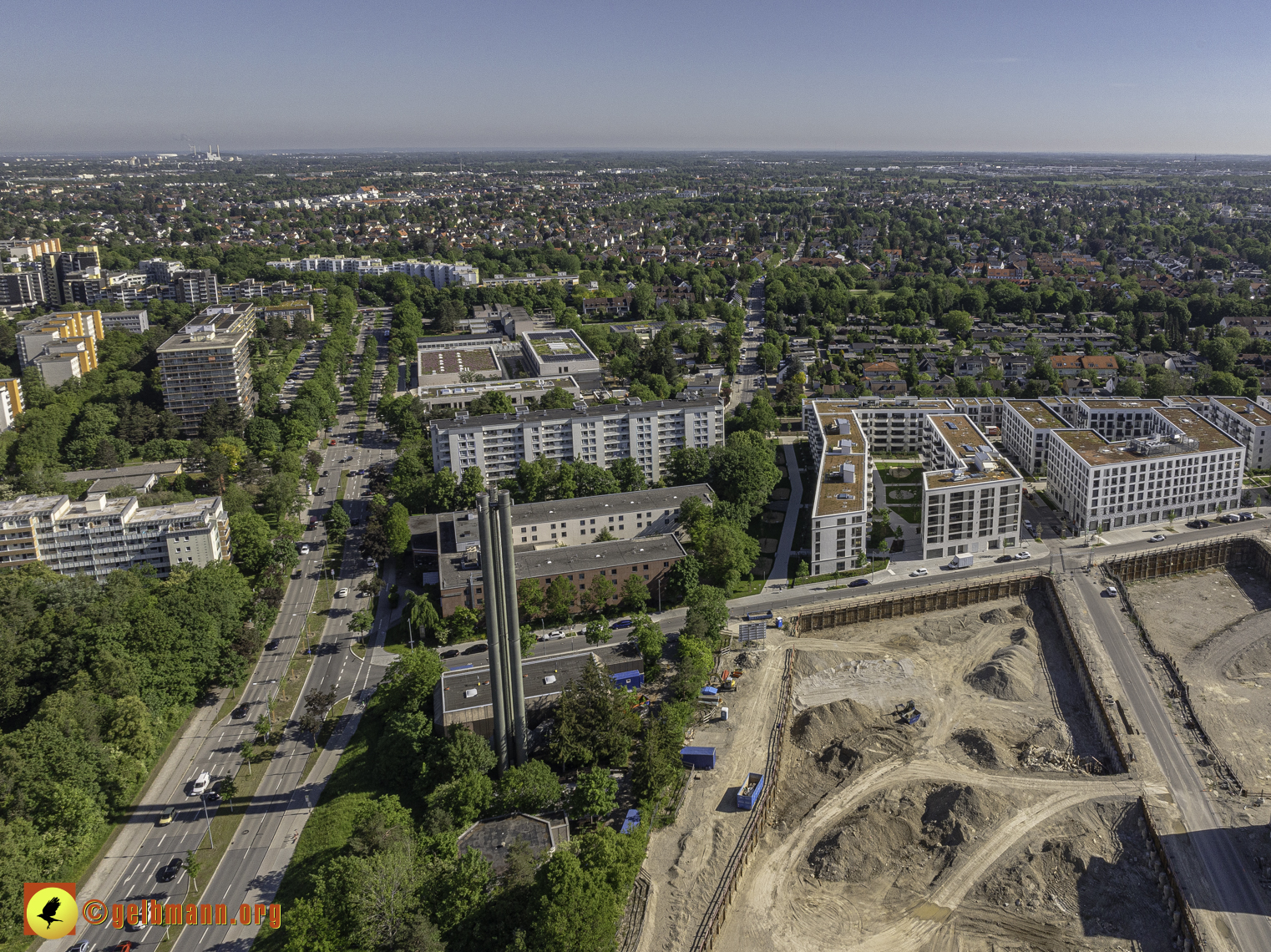 14.05.2024 - DEMOS Baustelle in Neuperlach das Alexisquartier und Pandion Verde 14.05.2024 - DEMOS Baustelle in Neuperlach das Alexisquartier und Pandion Verde