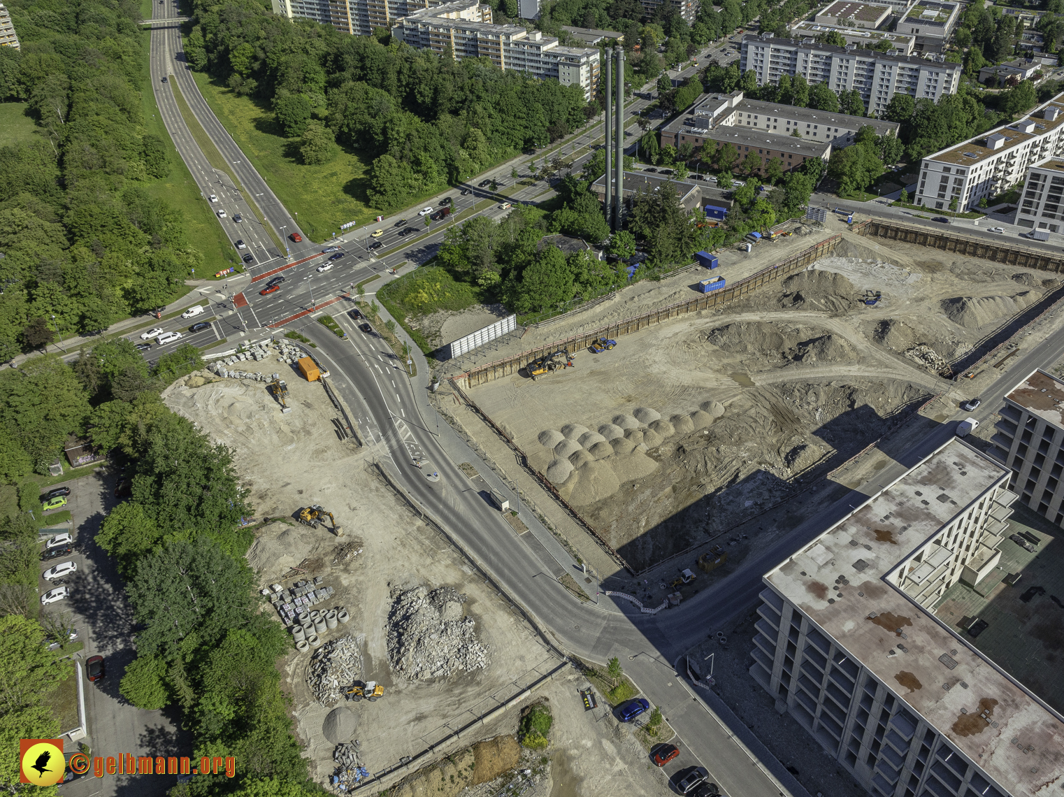 14.05.2024 - DEMOS Baustelle in Neuperlach das Alexisquartier und Pandion Verde 14.05.2024 - DEMOS Baustelle in Neuperlach das Alexisquartier und Pandion Verde