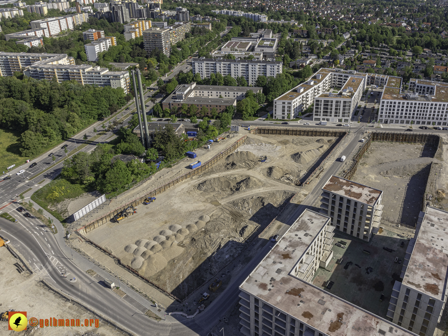 14.05.2024 - DEMOS Baustelle in Neuperlach das Alexisquartier und Pandion Verde 14.05.2024 - DEMOS Baustelle in Neuperlach das Alexisquartier und Pandion Verde