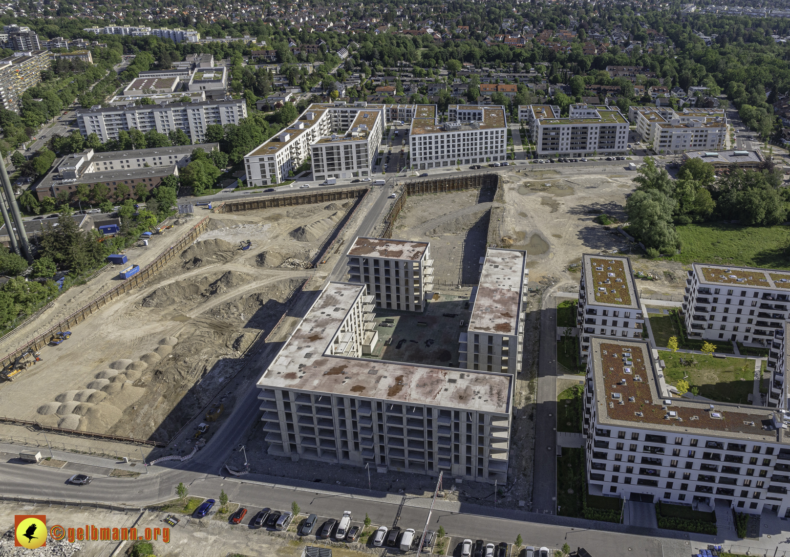 14.05.2024 - DEMOS Baustelle in Neuperlach das Alexisquartier und Pandion Verde 14.05.2024 - DEMOS Baustelle in Neuperlach das Alexisquartier und Pandion Verde