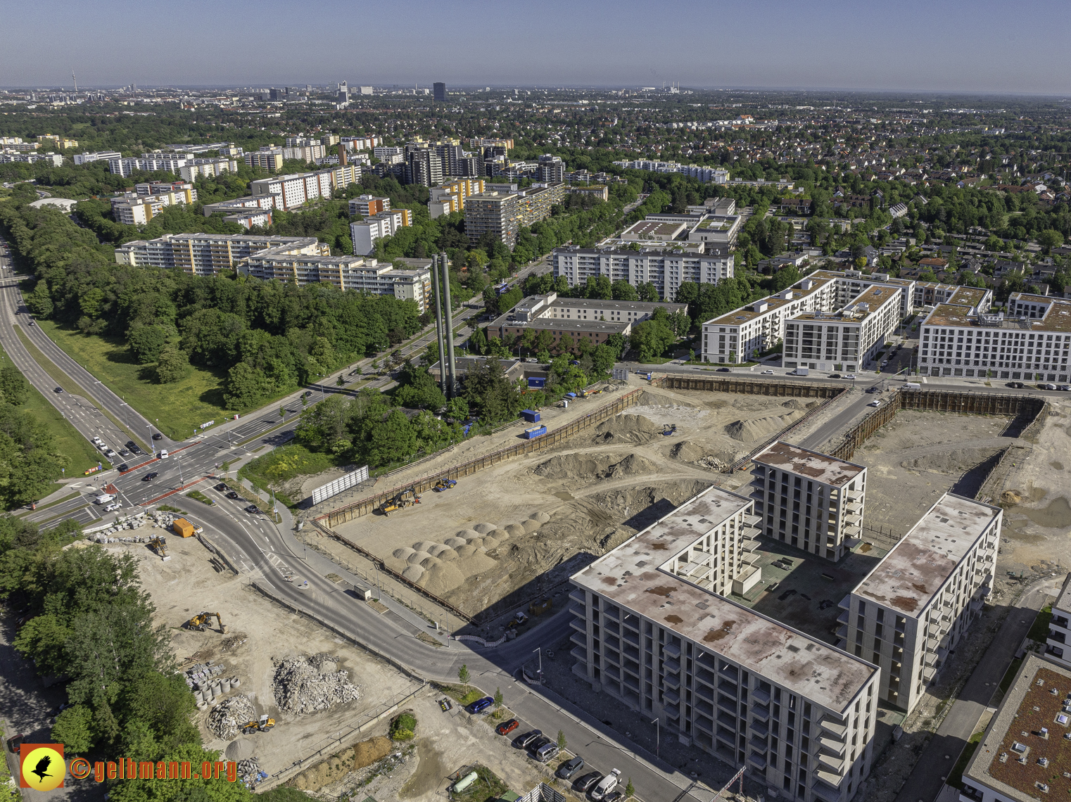 14.05.2024 - DEMOS Baustelle in Neuperlach das Alexisquartier und Pandion Verde 14.05.2024 - DEMOS Baustelle in Neuperlach das Alexisquartier und Pandion Verde