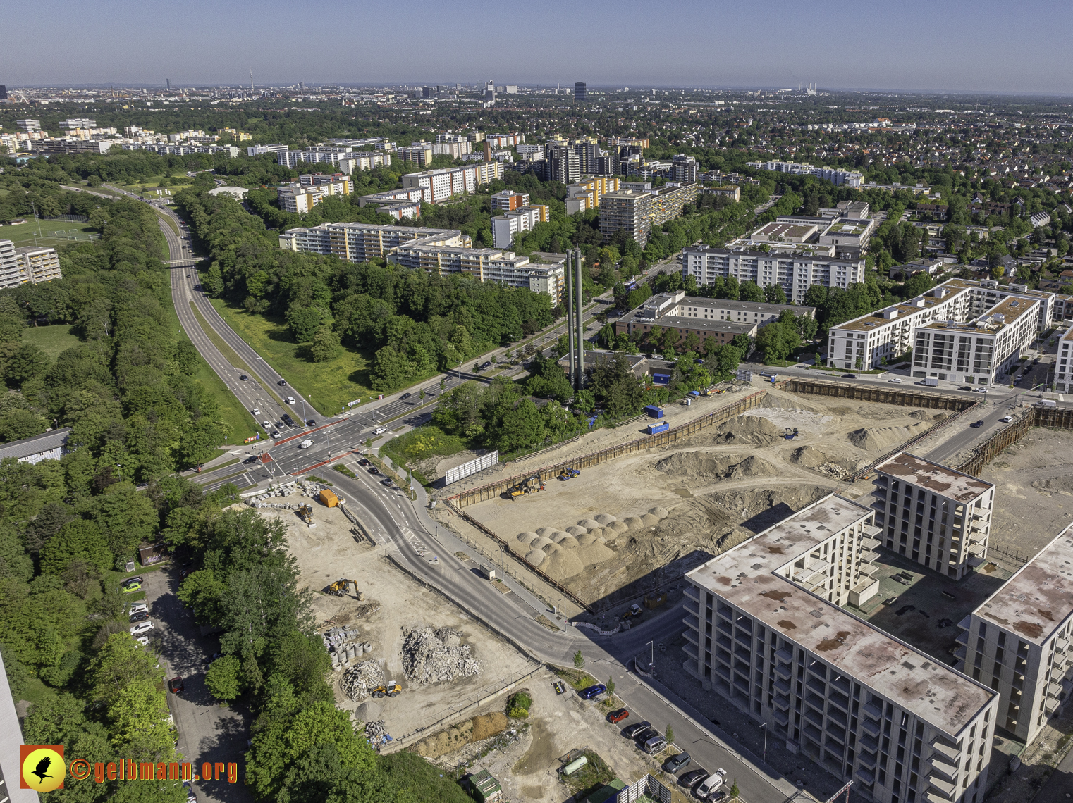 14.05.2024 - DEMOS Baustelle in Neuperlach das Alexisquartier und Pandion Verde 14.05.2024 - DEMOS Baustelle in Neuperlach das Alexisquartier und Pandion Verde