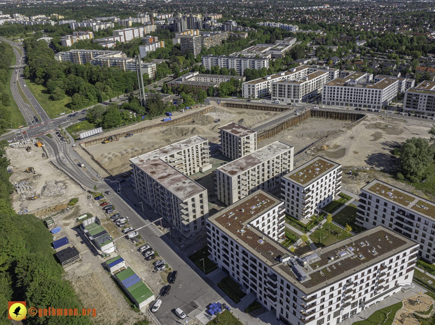 14.05.2024 - DEMOS Baustelle in Neuperlach das Alexisquartier und Pandion Verde 14.05.2024 - DEMOS Baustelle in Neuperlach das Alexisquartier und Pandion Verde