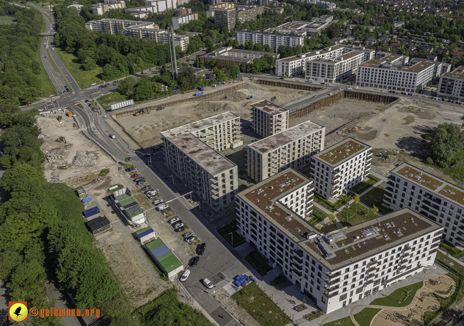 14.05.2024 - DEMOS Baustelle in Neuperlach das Alexisquartier und Pandion Verde 14.05.2024 - DEMOS Baustelle in Neuperlach das Alexisquartier und Pandion Verde