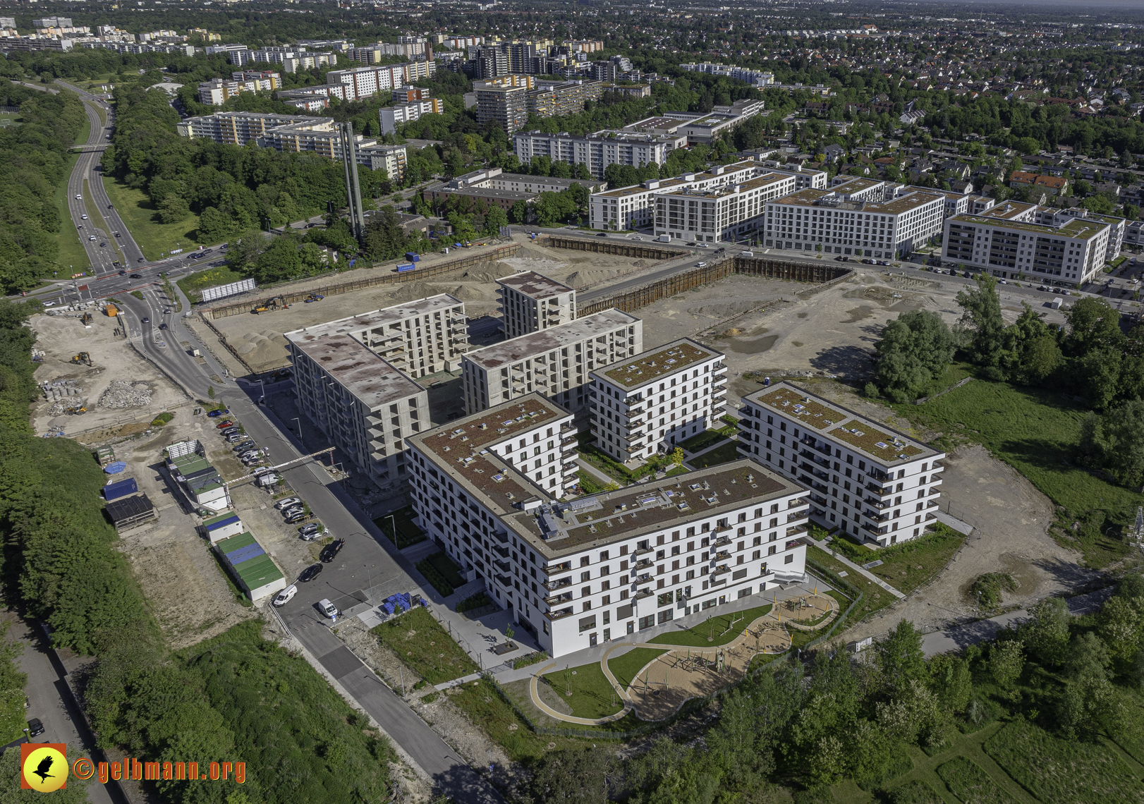 14.05.2024 - DEMOS Baustelle in Neuperlach das Alexisquartier und Pandion Verde 14.05.2024 - DEMOS Baustelle in Neuperlach das Alexisquartier und Pandion Verde