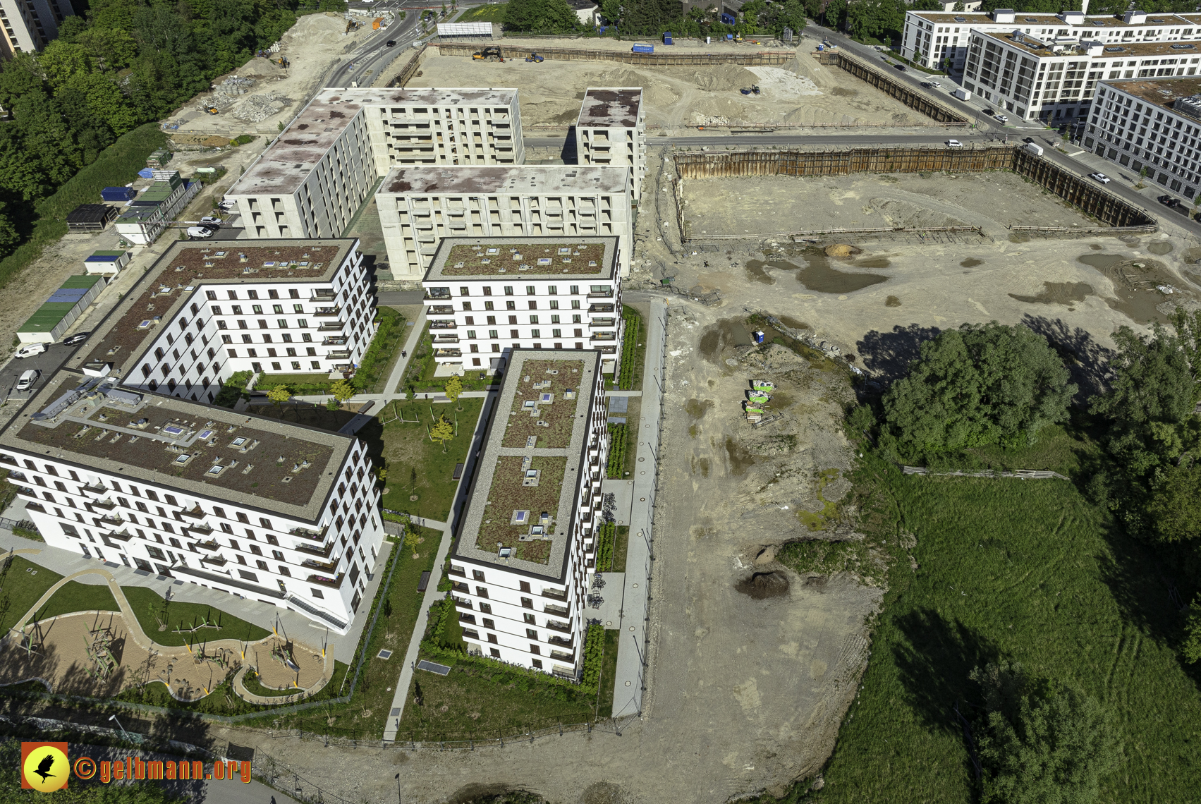 14.05.2024 - DEMOS Baustelle in Neuperlach das Alexisquartier und Pandion Verde 14.05.2024 - DEMOS Baustelle in Neuperlach das Alexisquartier und Pandion Verde