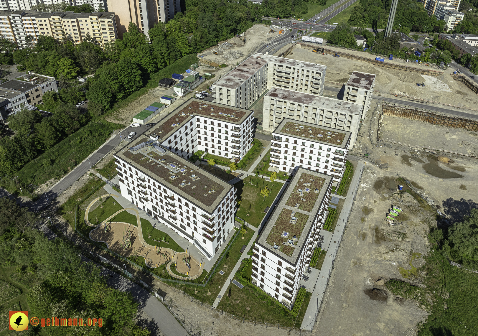 14.05.2024 - DEMOS Baustelle in Neuperlach das Alexisquartier und Pandion Verde 14.05.2024 - DEMOS Baustelle in Neuperlach das Alexisquartier und Pandion Verde