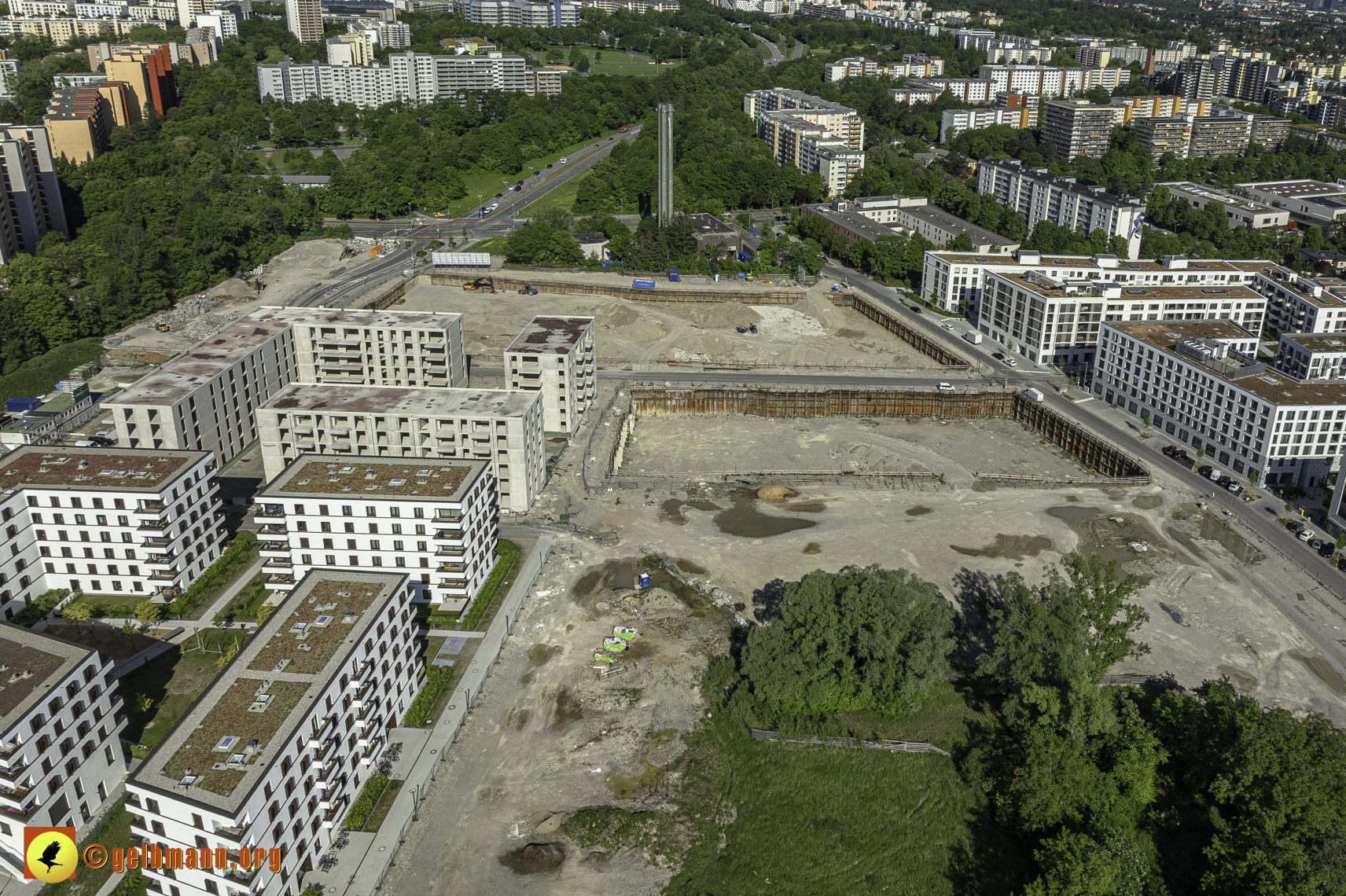 14.05.2024 - DEMOS Baustelle in Neuperlach das Alexisquartier und Pandion Verde 14.05.2024 - DEMOS Baustelle in Neuperlach das Alexisquartier und Pandion Verde