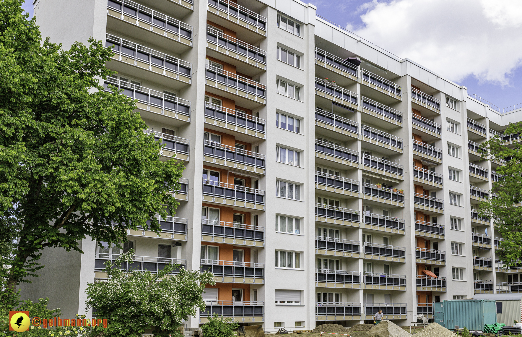 23.05.2024 - GEWOFAG-Sanierung am Karl-Marx-Ring 11-21