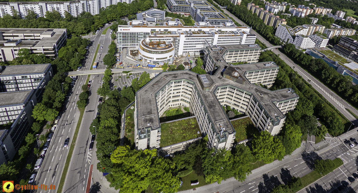 30.05.2024 - das ehemalige Allianzbürohaus ist jetzt BOSCH in Neuperlach und Umgebung
