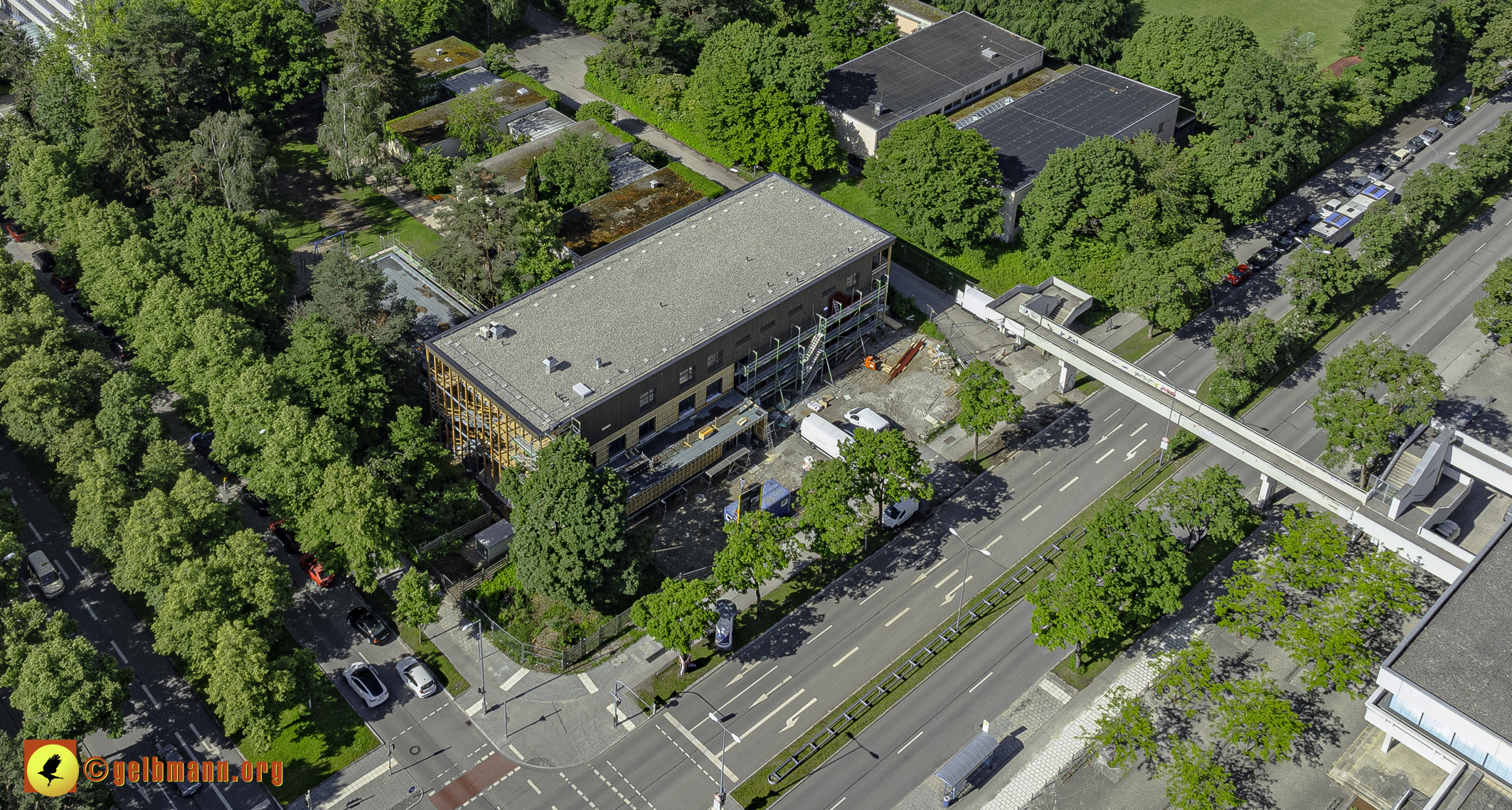 30.05.2024 - Luftbilder vom Haus für Kinder in Neuperlach