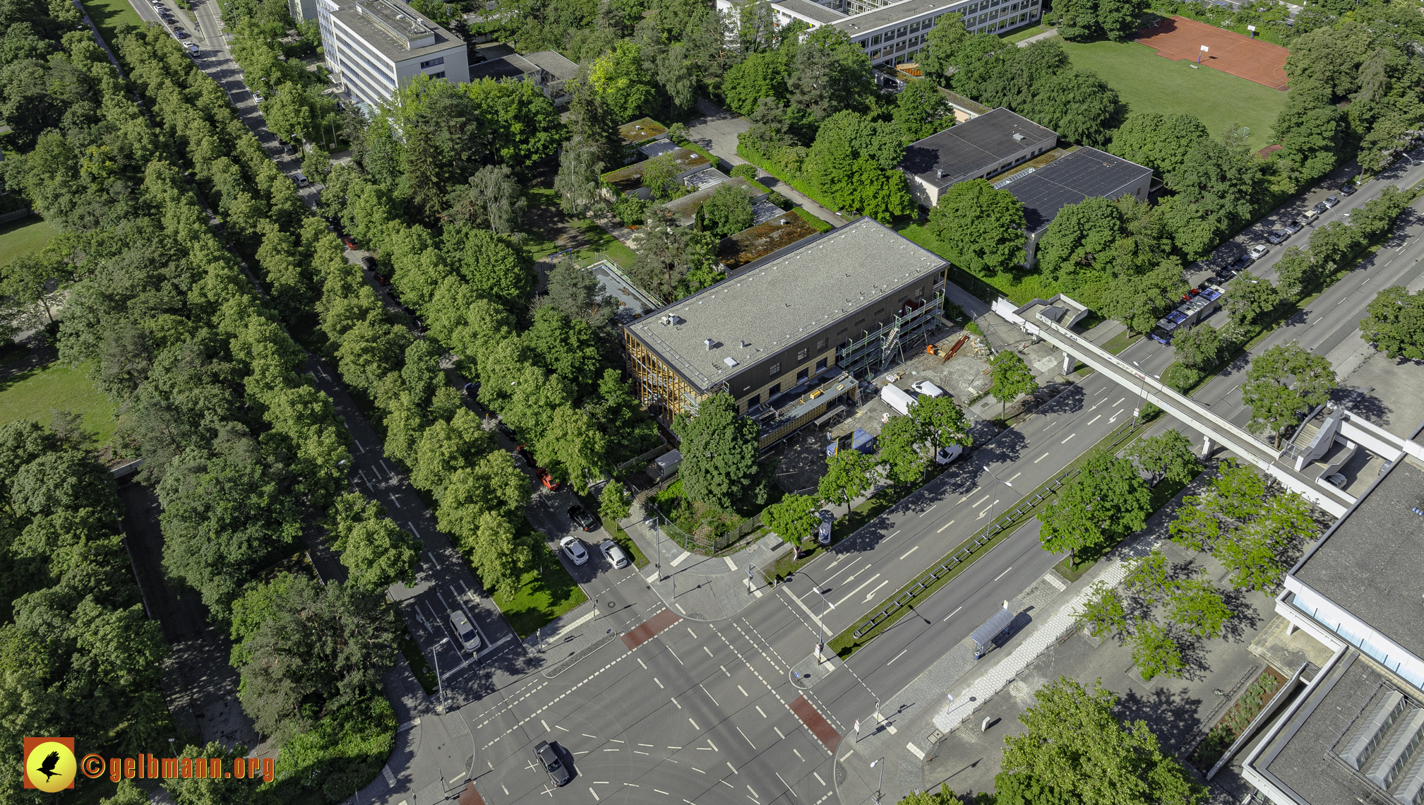 30.05.2024 - Luftbilder vom Haus für Kinder in Neuperlach